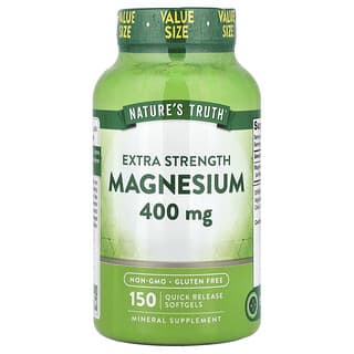 Nature's Truth, Magnesium, 400 mg, 150 Quick Release Softgels