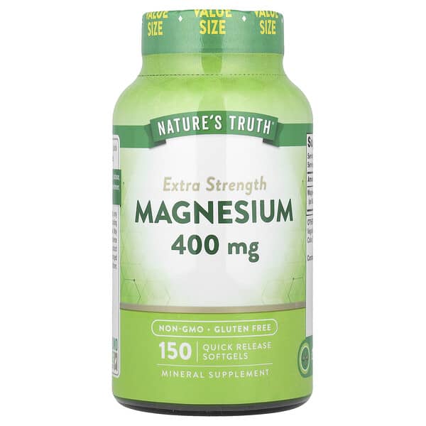 Magnesium, 400 mg, 150 Quick Release Softgels