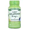Melatonina para o Sono e Ashwagandha, 10 mg, 60 Cápsulas de Liberação Rápida (5 mg por Cápsula)
