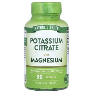 Nature's Truth, Potassium Citrate Plus Magnesium, 90 Capsules