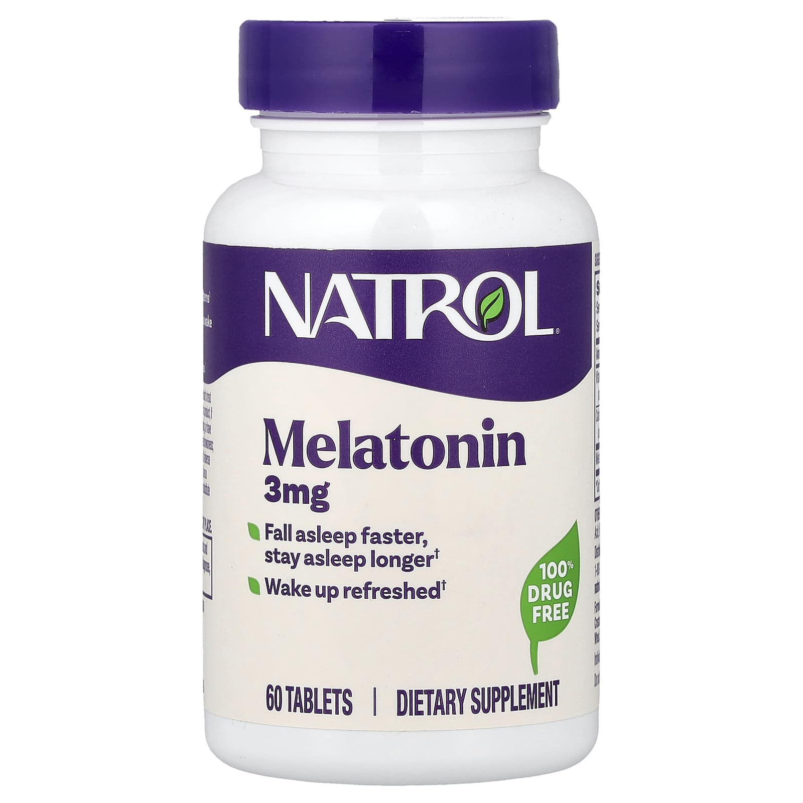 Melatonin, 3 mg, 60 Tablets