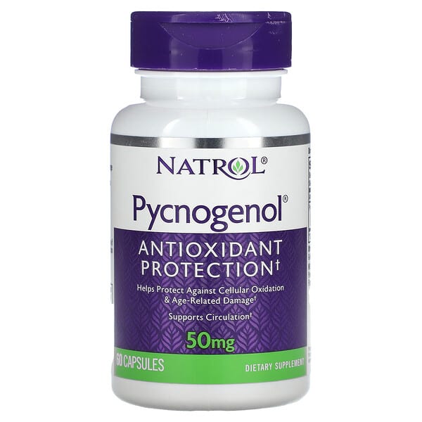 Natrol, Pycnogenol, 50 mg, 60 Capsules