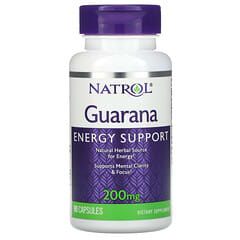 Natrol, Guarana, 200 mg, 90 Kapseln
