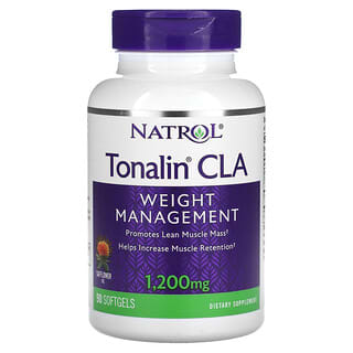 Natrol, Tonalin®（トナリン）共役リノール酸、1200mg、ソフトジェル90粒
