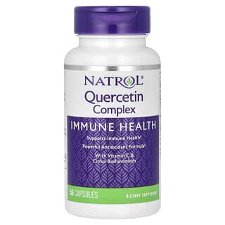 Natrol, 槲皮素复合物，机体抵抗健康，50 粒胶囊