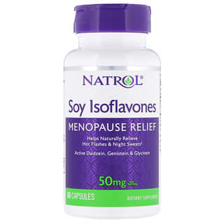 Natrol, Соевые изофлавоны, 10 мг, 60 капсул