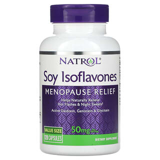 Natrol, Isoflavonas de soya, 10 mg, 120 cápsulas
