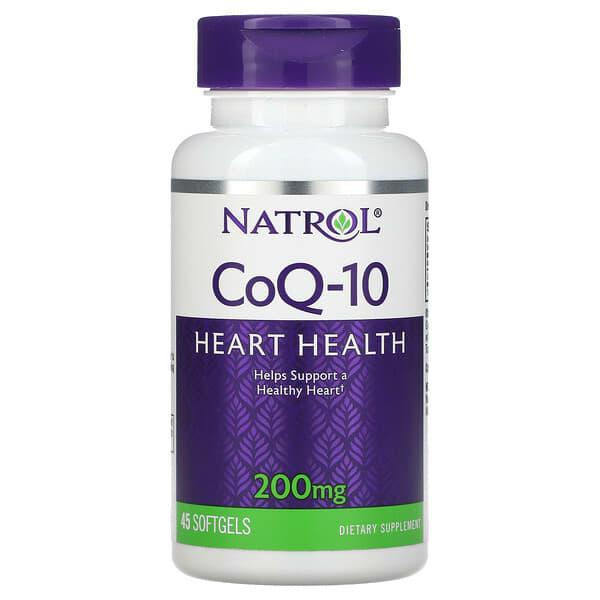 Natrol, CoQ10, 200 mg, 45 Weichkapseln