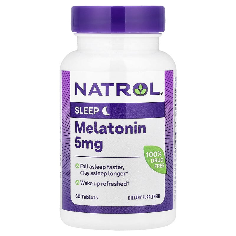 Melatonin, 5 mg, 60 Tablets