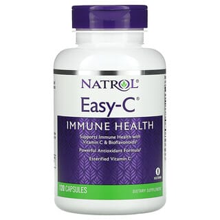 Natrol, Easy-C, для укрепления иммунитета, 120 капсул
