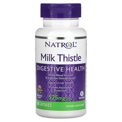 Natrol, Milk Thistle, 60 Capsules (Discontinued Item) 