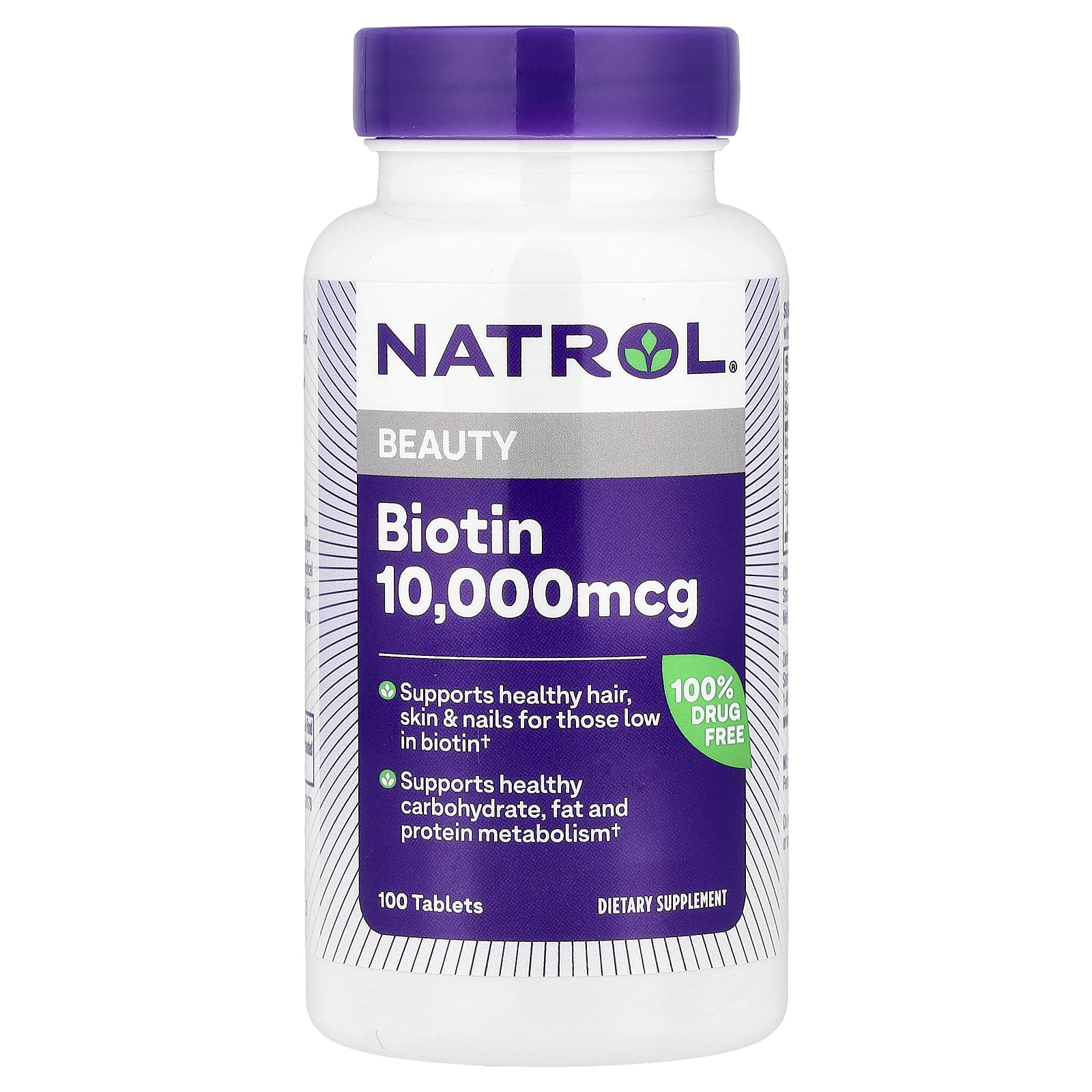 Natrol, 生物維他命，100 片