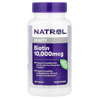 ビオチン、ビタミンB7、10,000mcg、ソフトジェル150粒