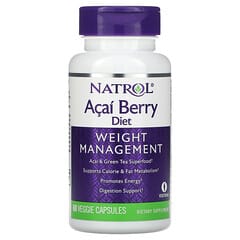 Natrol, Acai Berry Diet, Weight Management, 60 Veggie Capsules