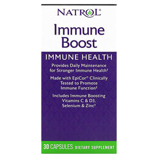 Natrol, Reforço Imunológico, Incluindo EpiCor, 30 Cápsulas Rápidas