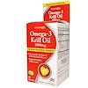 Omega-3 Krill Oil, Lemon, 1000 mg, 30 Softgels