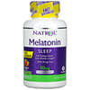 Natrol, Melatonina, Disolución rápida, Concentración máxima, Fresa, 10 mg, 100 comprimidos