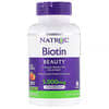 Биотин, увеличенная сила действия, со вкусом клубники, 5000 мкг, 150 таблеток
