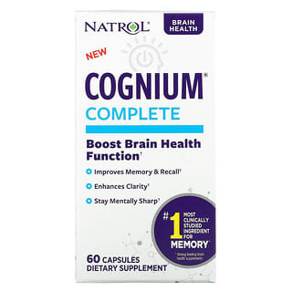 Natrol, Cognium Complete, 60 cápsulas