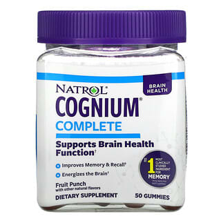 Natrol, Cognium Complete，水果混合，50 粒軟糖