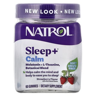 Natrol, Sleep+™ 缓解软糖，草莓味，60 粒软糖