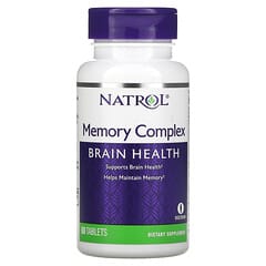 Natrol, Memory Complex，Brain Health，60 片