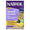 Natrol, 슬립 & 리스토어, 진정 드링크 믹스, 멜라토닌 무함유, 레몬 카모마일, 10개입, 스틱팩, 개당 2.6g(0.09oz)