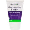 Glucosamine & MSM, Topical Cream, 4 fl oz