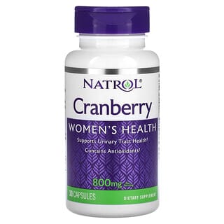 Natrol, Cranberry, 400 mg, 30 Cápsulas