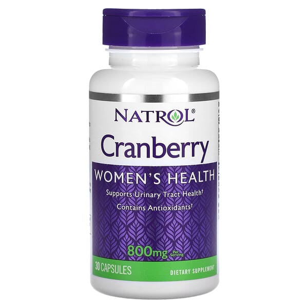Natrol, Cranberry, 400 mg, 30 Capsules