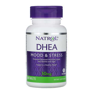 Natrol, DHEA, 50 mg, 60 tablettes