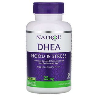 Natrol, DHEA ديهيدرو ايبي آندروستيرون، 25 ملجم، 300 قرص