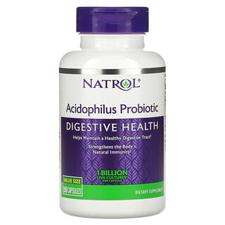 Natrol, Probiotique acidophilus, 150 gélules