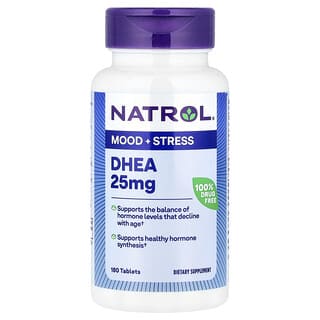 Natrol, DHEA, 25 mg, 180 comprimidos