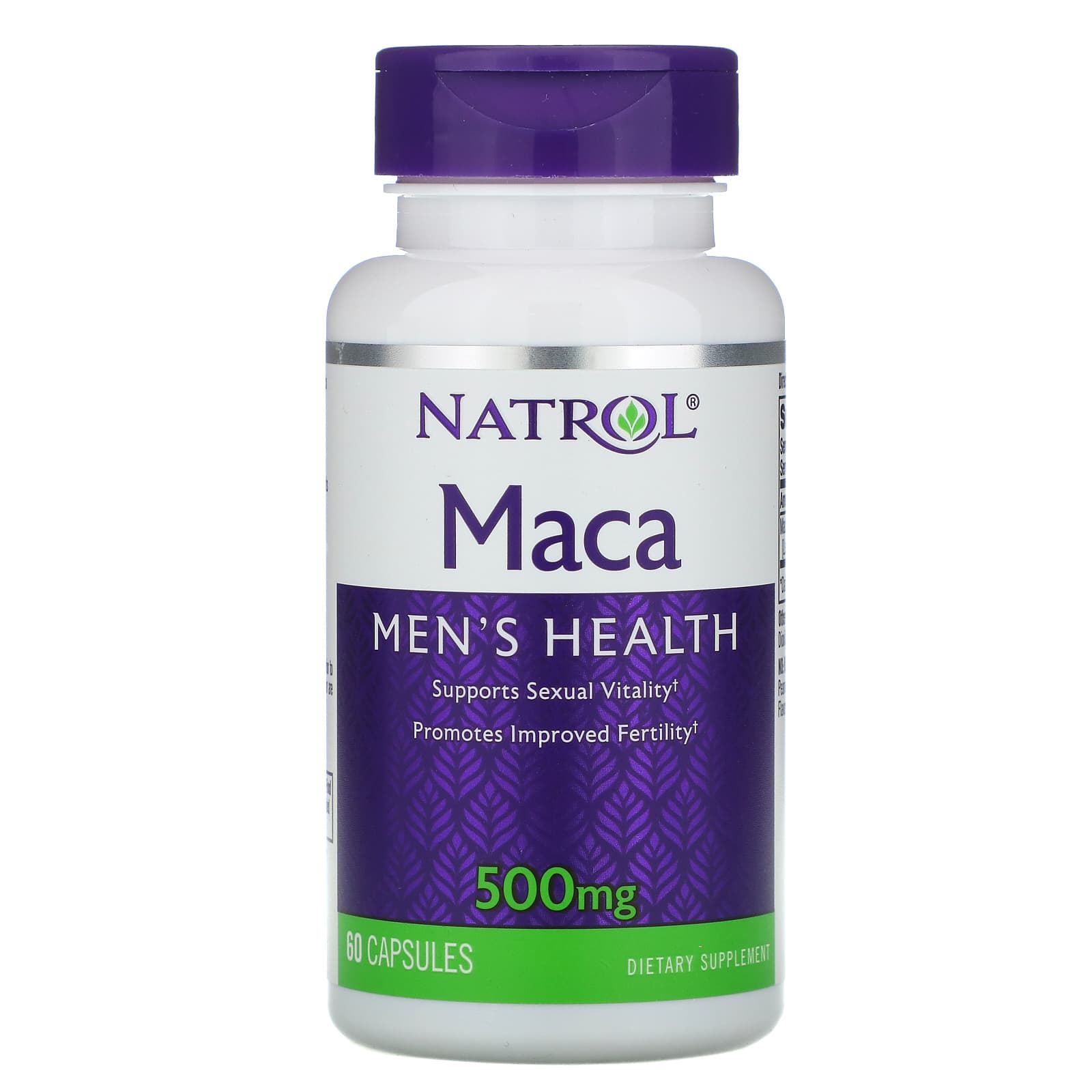 Natrol MACA 500mg 60 capsules 