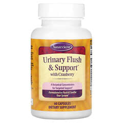 Nature's Secret, Urinary Flush & Support，含蔓越橘， 60 粒胶囊