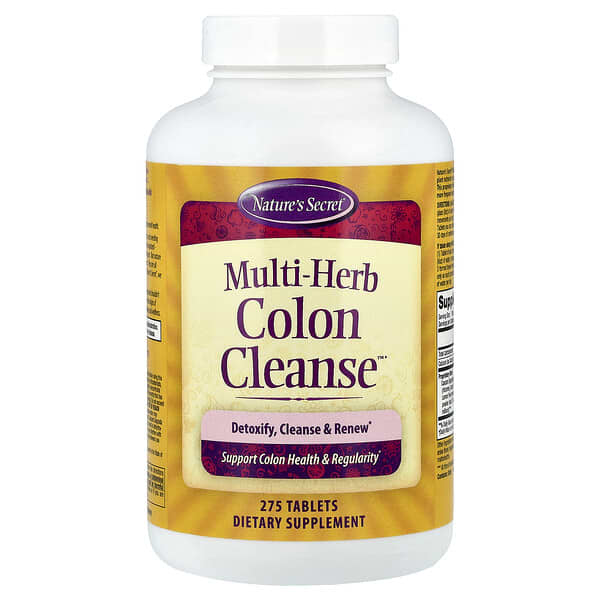 Multi-Herb Colon Cleanse™, 275 Tablets