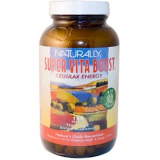 Naturally Vitamins, Super Vita Boost, Cellular Energy, 180 Tablets