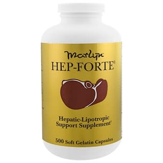 Naturally Vitamins, Marlyn, Hep-Forte, 500 Cápsulas de Gelatina Mole