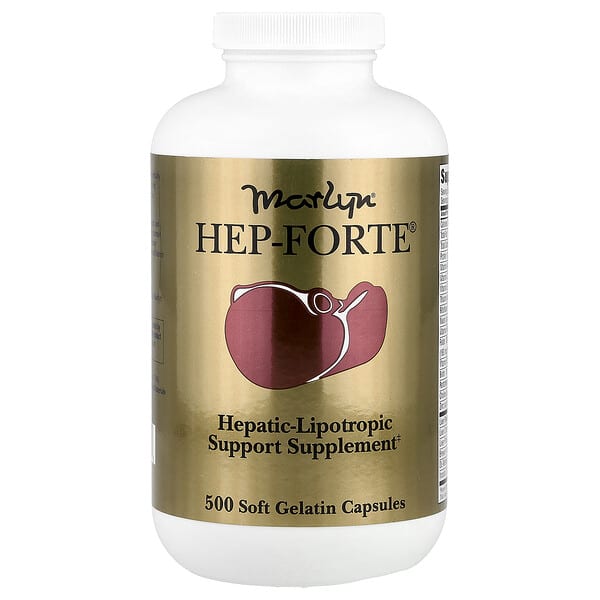 Marlyn®, Hep-Forte®, 500 Soft Gelatin Capsules