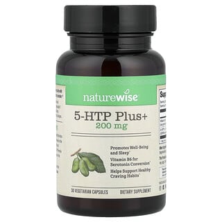 NatureWise, 5-HTP Plus+, 30 Vegetarian Capsules