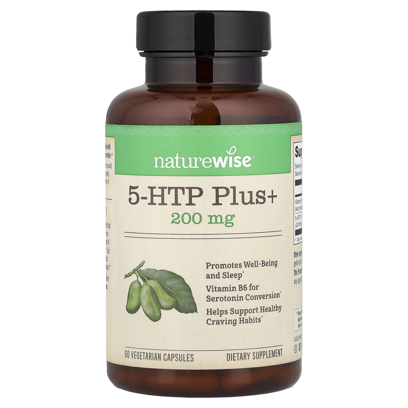 NatureWise 5-HTP Plus+ – 60 gélules végétales de NatureWise