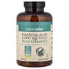 Omega-3 Plus Vitamin E, Lemon, 180 Softgels