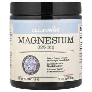 NatureWise, Magnesium, Strawberi, 9.3 oz (264 g)