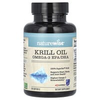NatureWise, Krill Oil, Omega-3 EPA/DHA, 120 Softgels