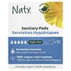 Naty, 생리대, 야간, 10개입
