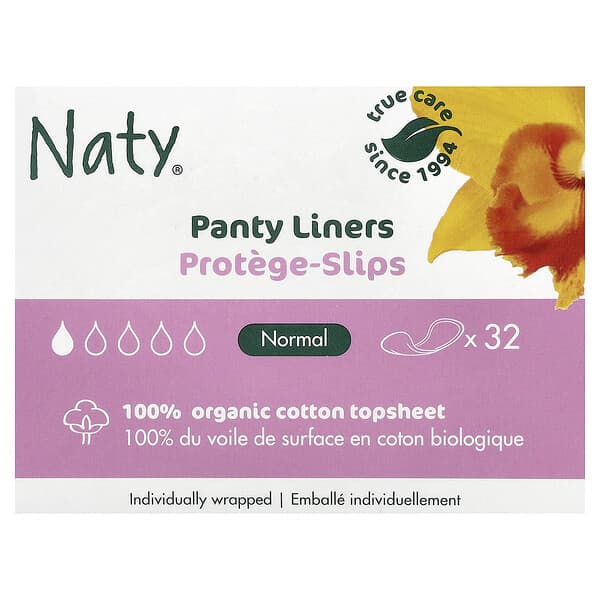 Naty, Panty Liners, Normal, 32 Liners