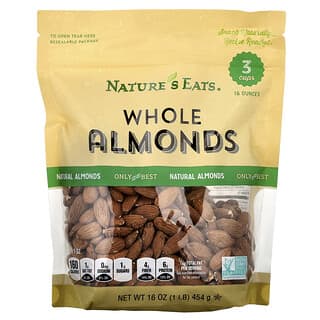 Nature's Eats, Whole Almonds, 16 oz (454 g)