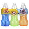 No Spill FlexStraw Cups, 12+Months, Neutral, 3 Pack, 10 oz (300 ml) Each