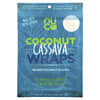 NUCO, Wraps de mandioca de coco, Coco mais suave, 5 contagens, 55 g.